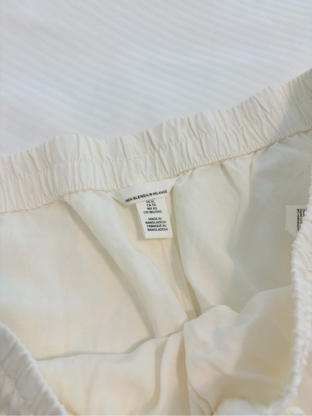 Classic Linen Drawstring Pants - Picture 3 of 4